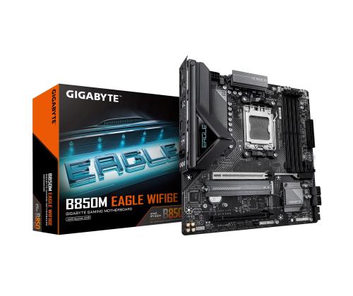 Mainboard GIGABYTE AMD B850 SAM5 Micro-ATX Memory DDR5 Memory slots 4 B850MEAGLEWF6E
