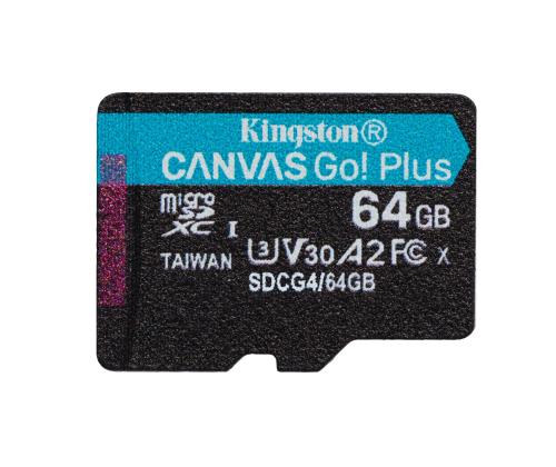 MEMORY MICRO SDXC 64GB UHS-I/1PACK SDCG4/64GBSP KINGSTON