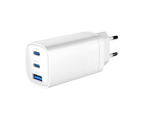 CHARGER USB UNIVERSAL QC3.0/TA-UC-PDQC65-01-W GEMBIRD