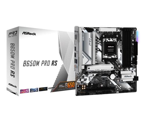 Mainboard ASROCK AMD B650 SAM5 Micro-ATX Memory DDR5 Memory slots 4 1xPCI-Express 3.0 16x 1xPCI…