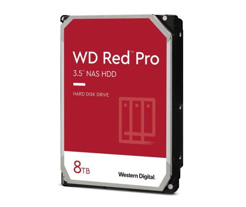 HDD WESTERN DIGITAL Red Pro  8 TB Serial ATA Buffer 256 MB 7200 RPM 3.5 " WD8006FFBX