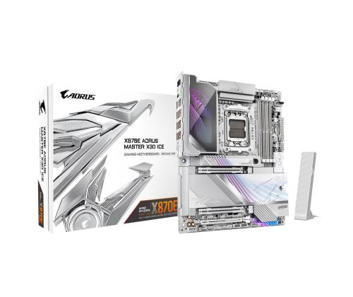 Mainboard GIGABYTE AMD X870E SAM5 ATX Memory DDR5 Memory slots 4 X870EAMASTERXICE
