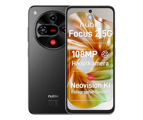 MOBILE PHONE FOCUS 2 5G/8/256GB BLACK NUBIA