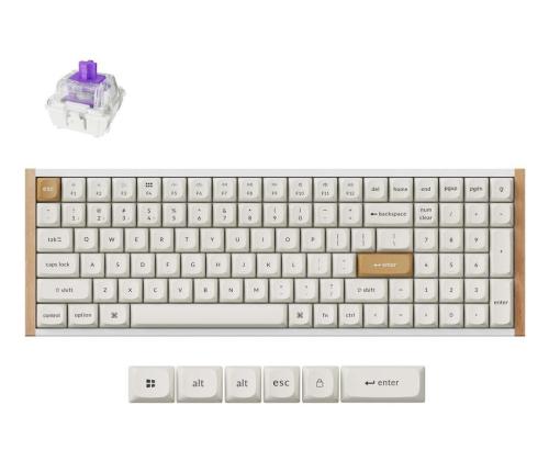 KEYBOARD WRL K4 HE SPECIAL ED/WHITE K4H-Q1 KEYCHRON