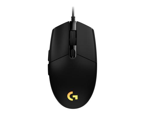 MOUSE USB OPTICAL G102 LIGHTSY/BLACK 910-005823 LOGITECH