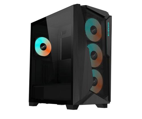 Case GIGABYTE C301G V2 BLACK MidiTower Case product features Transparent panel Not included ATX…