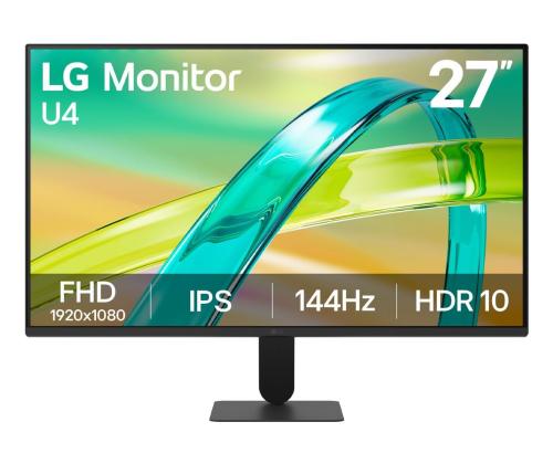LCD Monitor LG 27 " 1920 x 1080 pixels Full HD Native aspect ratio 16:9 LCD Flat 27U411B-B
