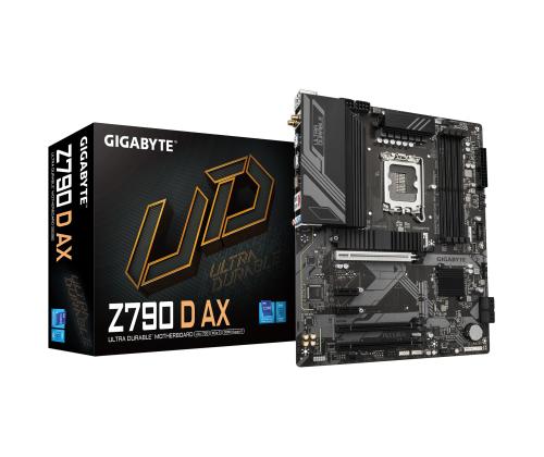 Mainboard GIGABYTE Intel Z790 LGA1700 ATX Memory DDR5 Memory slots 4 Z790DAX1.1