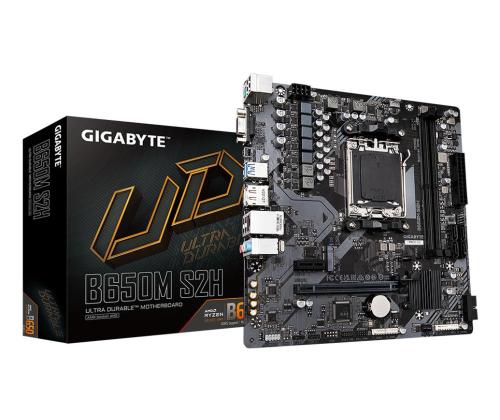 Mainboard GIGABYTE AMD B650 SAM5 Micro-ATX Memory DDR5 Memory slots 2 B650MS2H1.4