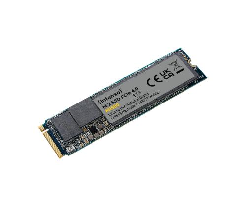SSD INTENSO MI500 1TB M.2 NVMe 3D NAND Write speed 4500 MBytes/sec Read speed 5300 MBytes/sec 4mm…