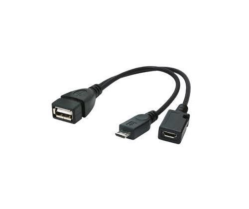 CABLE USB OTG AF +MICRO BF TO/MICRO BM A-OTG-AFBM-04 GEMBIRD