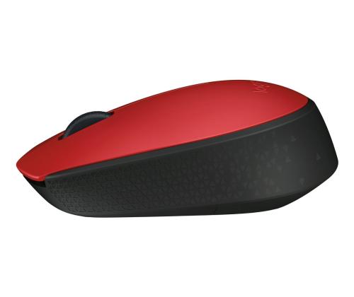 MOUSE USB OPTICAL WRL M171/RED 910-004641 LOGITECH