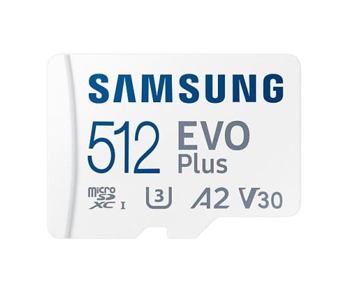 MEMORY MICRO SDXC EVO+ 512GB/V30 W/A MB-MC512SA/EU SAMSUNG