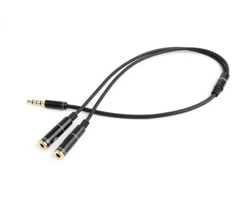 CABLE AUDIO 3.5MM 4-PIN TO/3.5MM S+MIC CCA-417M GEMBIRD