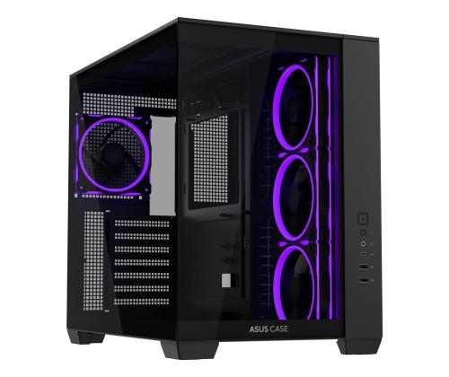 Case ASUS ATX/micro ATX/Mini-ITX Black PC A32PLUSTGARGBBLACK