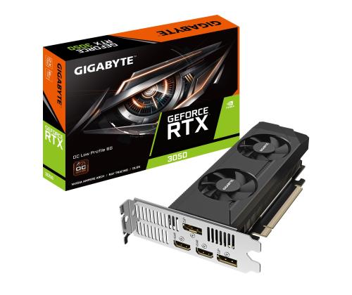 Graphics Card GIGABYTE NVIDIA GeForce RTX 3050 6 GB GDDR6 96 bit PCIE 4.0 16x Memory 14000 MHz GPU…