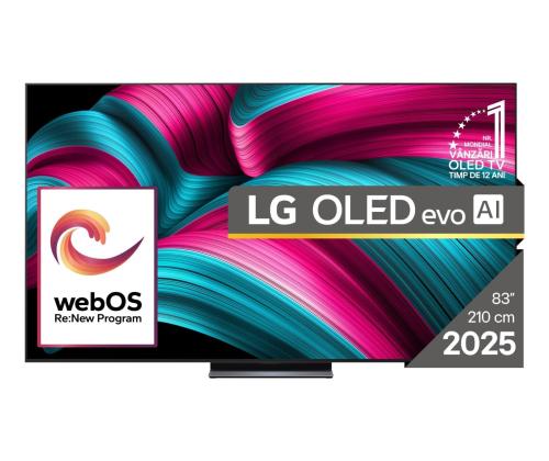 TV Set LG 83" OLED/4K/Smart 3840x2160 Wireless LAN Bluetooth webOS OLED83C51LA