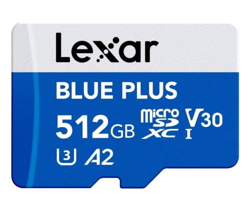 MEMORY MICRO SDXC 512GB UHS-I/W/A LMSBLPL512G-BNANG LEXAR