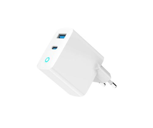 CHARGER USB 65W 2PORT/TA-UC-PDQC65L-W-01 GEMBIRD