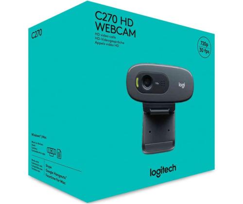 CAMERA WEBCAM HD C270/960-001063 LOGITECH