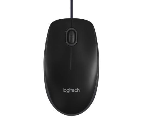 MOUSE USB OPTICAL B100/BLACK OEM 910-003357 LOGITECH