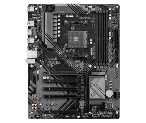 Mainboard GIGABYTE AMD B550 SAM4 ATX Memory DDR4 Memory slots 4 4xPCI-Express 3.0 1x 1xPCI-Express…