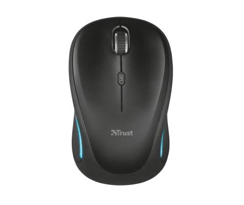 MOUSE USB OPTICAL WRL YVI FX/BLACK 22333 TRUST
