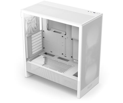 Case NZXT H5 Flow MidiTower Case product features Transparent panel Not included ATX EATX MicroATX…