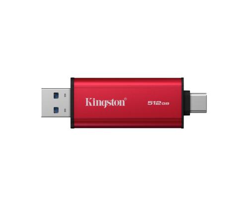 External SSD KINGSTON 512GB 3D NAND Write speed 950 MBytes/sec Read speed 1050 MBytes/sec SPSD/512GB