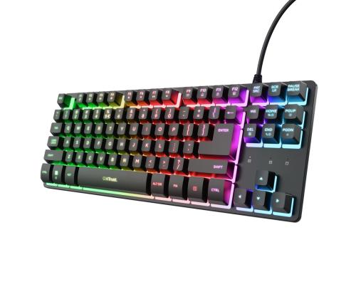 KEYBOARD USB GXT833 THADO TKL/ENG BLACK 25886 TRUST