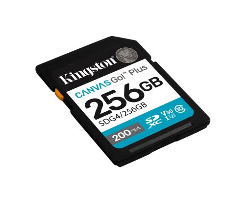 MEMORY SDXC 256GB UHS-I/SDG4/256GB KINGSTON