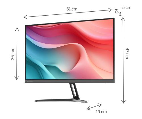 LCD Monitor THOMSON 27 " 1920 x 1080 pixels Full HD Native aspect ratio 16:9 Flat M27FB2Y15
