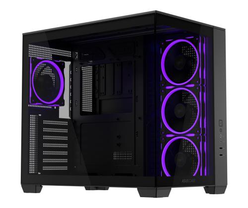 Case ASUS ATX/micro ATX/Mini-ITX Black PC A32PLUSTGARGBBLACK