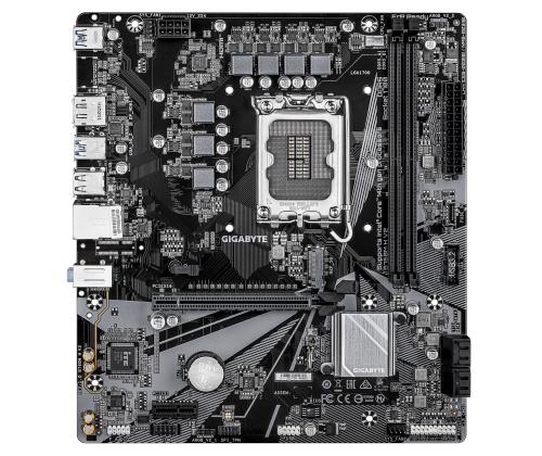 Mainboard GIGABYTE Intel B760 Express LGA1700 Micro-ATX Memory DDR5 Memory slots 2 B760MHV21.0