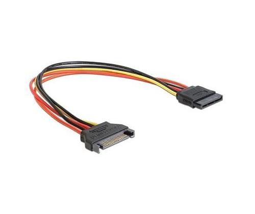 CABLE POWER EXTENSION SATA/0.3M CC-SATAMF-01 GEMBIRD