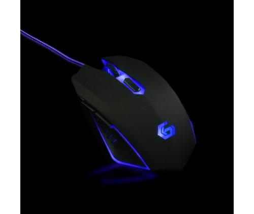 MOUSE USB OPTICAL GAMING/BLUE MUSG-001-B GEMBIRD