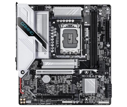 Mainboard GIGABYTE Intel B860 Express LGA1851 Micro-ATX Memory DDR5 Memory slots 2 B860MGAMINGWIFI6