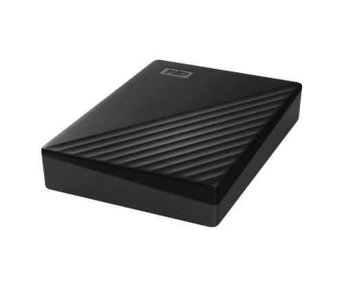 External HDD WESTERN DIGITAL My Passport 5TB USB 2.0 USB 3.0 USB 3.2 Colour Black WDBPKJ0050BBK-WESN