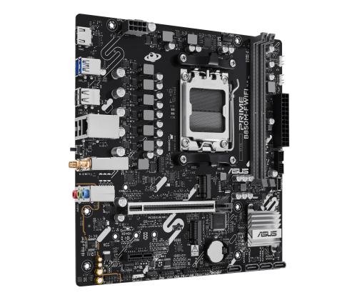 Mainboard ASUS AMD B850 Socket AM5 micro ATX RAM DDR5-SDRAM 2xSlots Wi-Fi Yes Bluetooth Yes…