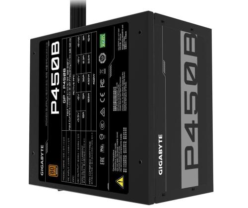 Power Supply GIGABYTE P450B 450 Watts Efficiency 80 PLUS BRONZE GP-P450B