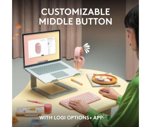 MOUSE USB OPTICAL WRL M350S/BLACK 910-007015 LOGITECH