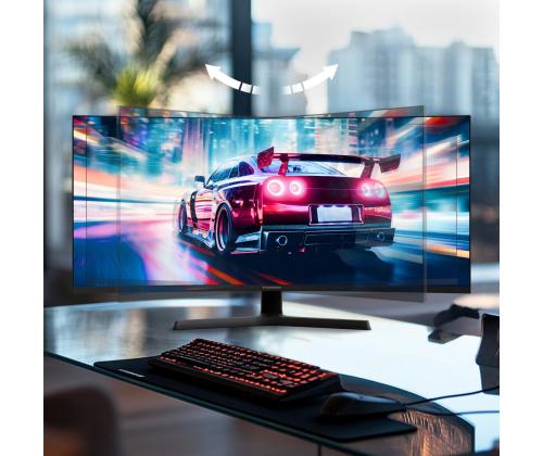 LCD Monitor THOMSON 34 " 3440 x 1440 pixels UltraWide Quad HD LCD Curved M34QG7Y14C