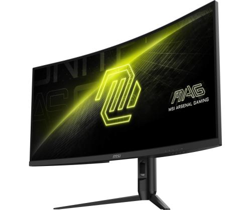 LCD Monitor MSI MAG 342CQR E2 34" Gaming/Curved/21 : 9 Panel VA 3440x1440 21:9 180 ?? 1 ms…