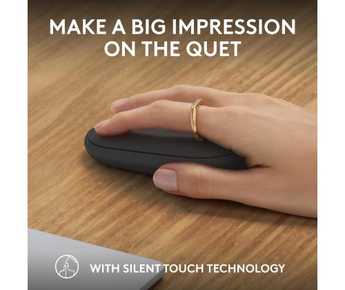 MOUSE USB OPTICAL WRL M350S/BLACK 910-007015 LOGITECH