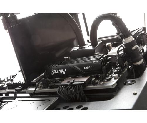 MEMORY DIMM 16GB PC25600 DDR4/KIT2 KF432C16BBK2/16 KINGSTON