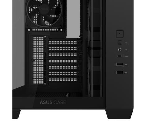 Case ASUS ATX/micro ATX/Mini-ITX Black PC A32PLUSTGARGBBLACK