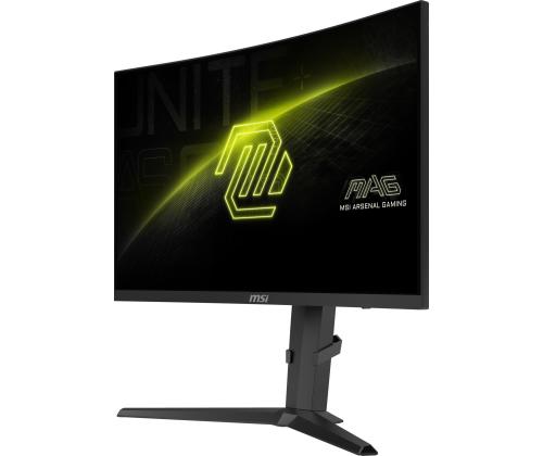 LCD Monitor MSI MAG 275CQRF QD E2 27" Gaming/Curved Swivel Height adjustable Tilt Matte Panel VA…