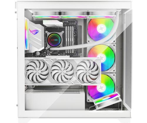 Case XILENCE ATX/micro ATX/Mini-ITX White Midi Tower PC X818.W.ARGB