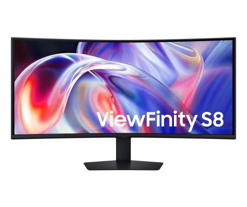 LCD Monitor SAMSUNG 40 " 5120 x 2160 pixels WUHD Native aspect ratio 21:9 LCD Curved LS40H850TAUXEN