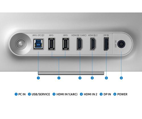 Monitor SAMSUNG 32" Gaming/Smart/4K Panel OLED 3840x2160 16:9 0.03 ms Speakers Swivel Pivot Height…